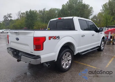 2020 Ford F-150 Lariat from USA, damaged, VIN 1FTEW1E4XLFA16116